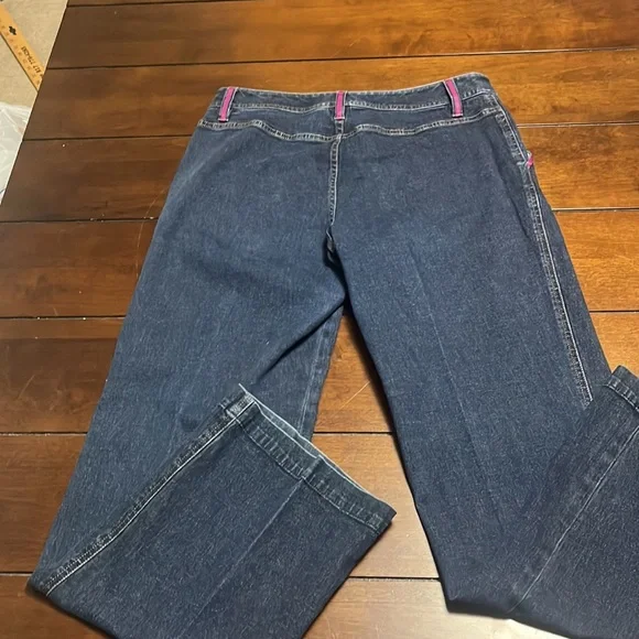 Sigrid Olsen Modernist 00 Women's Stretch Jeans Wide Leg Size 6 - Picture 5 of 8